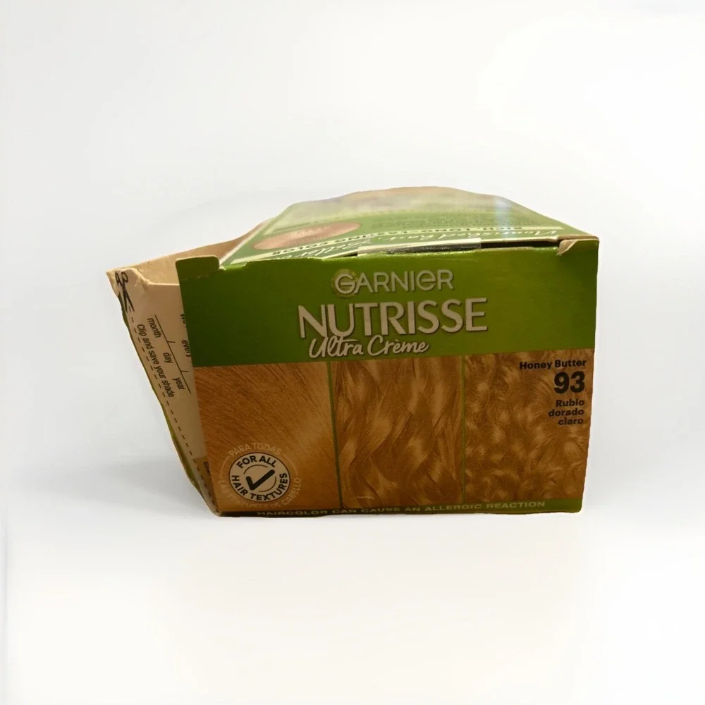 # 93 Garnier Nutrisse Nourishing Hair Color Creme Honey Butter Lt Gold Blonde